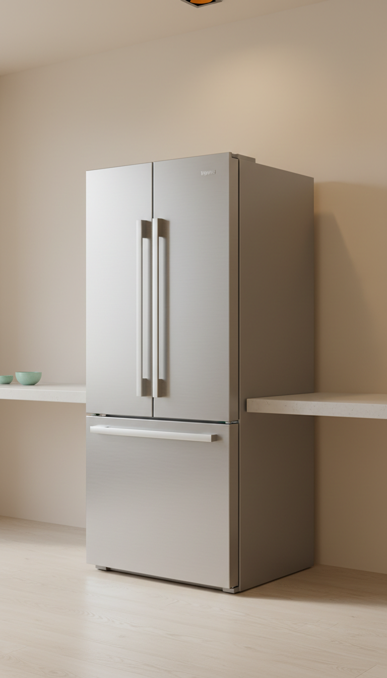 Refrigerador de acero inoxidable